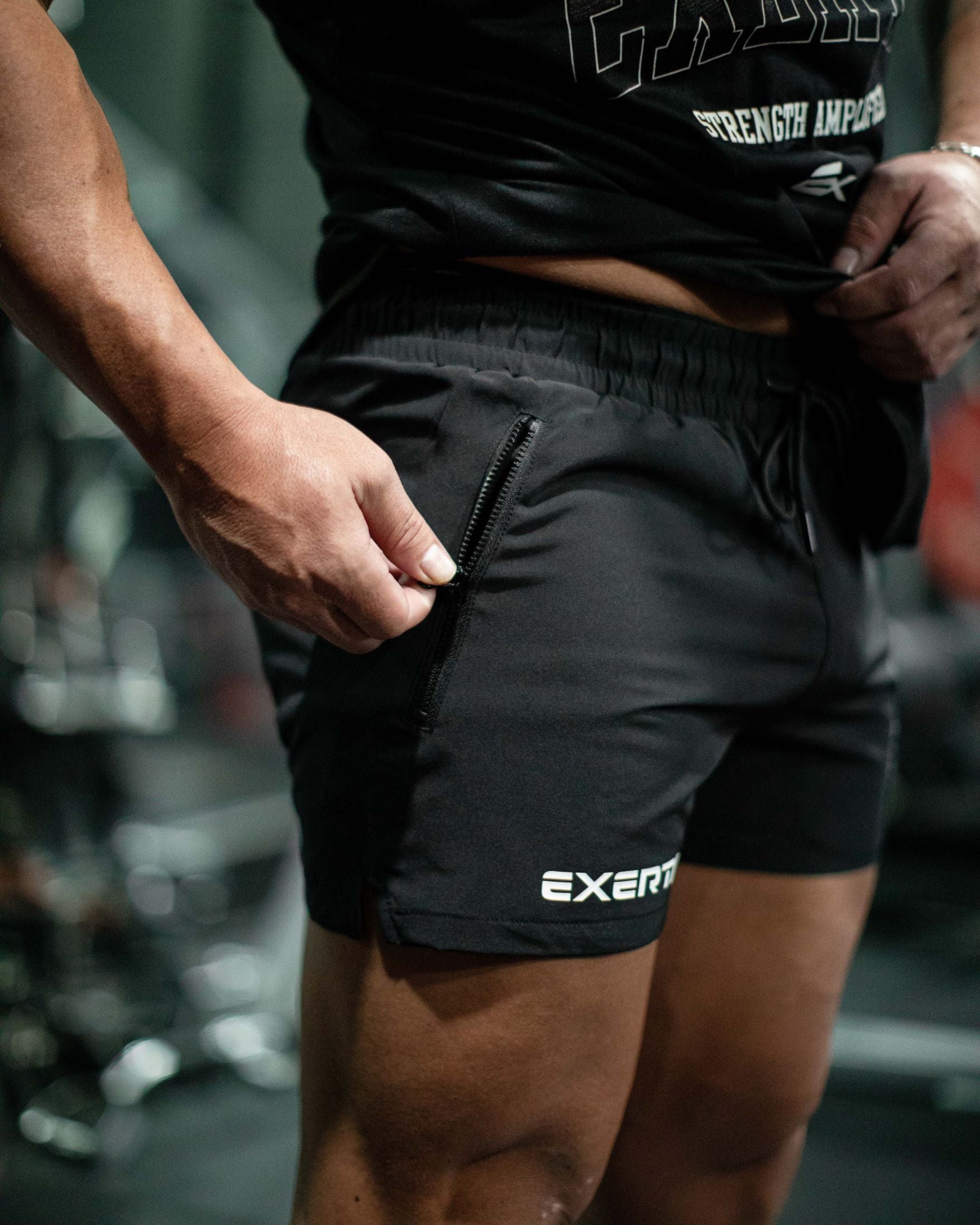 Exerta QuadFlex Shorts - Black