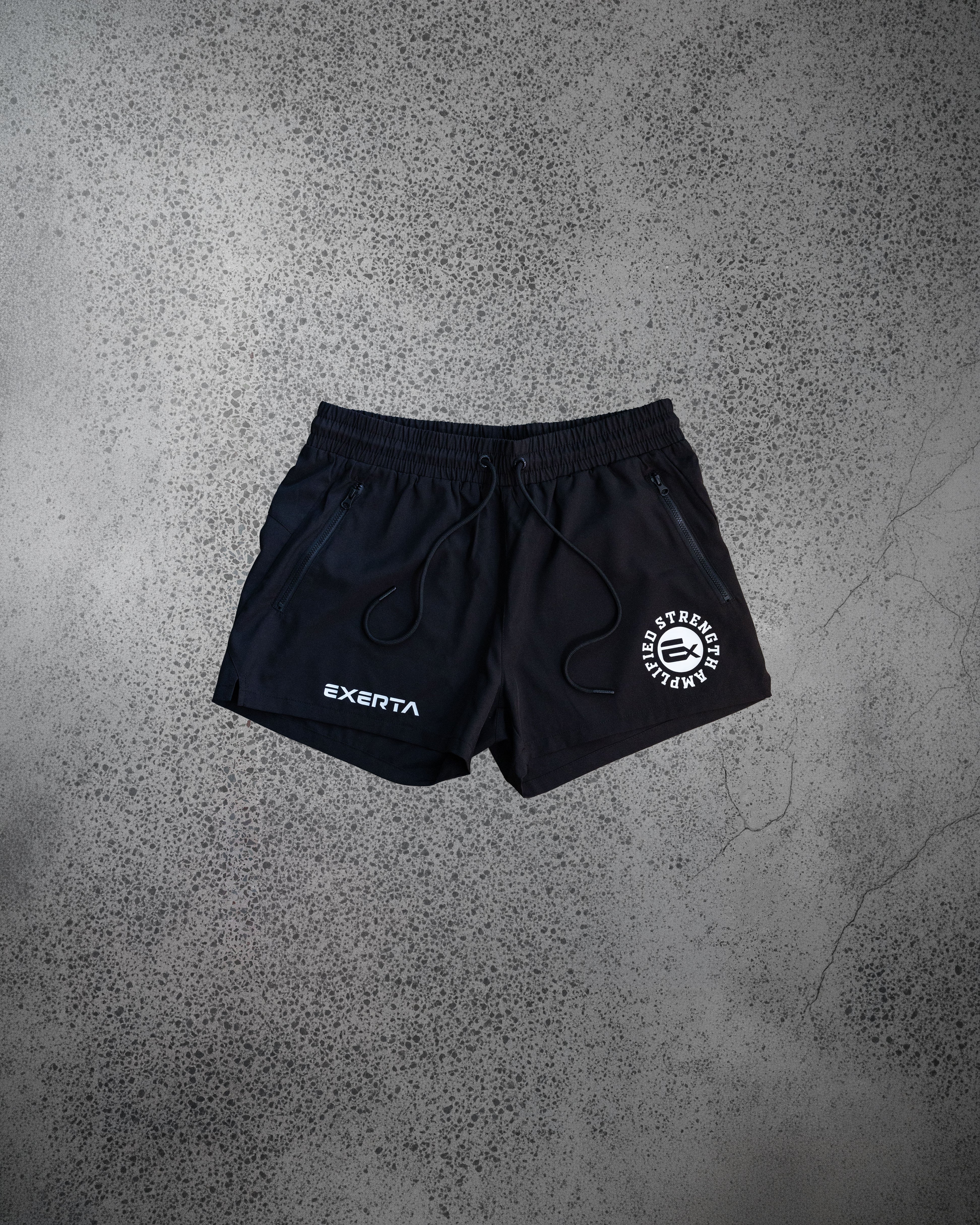Exerta QuadFlex Shorts - Black