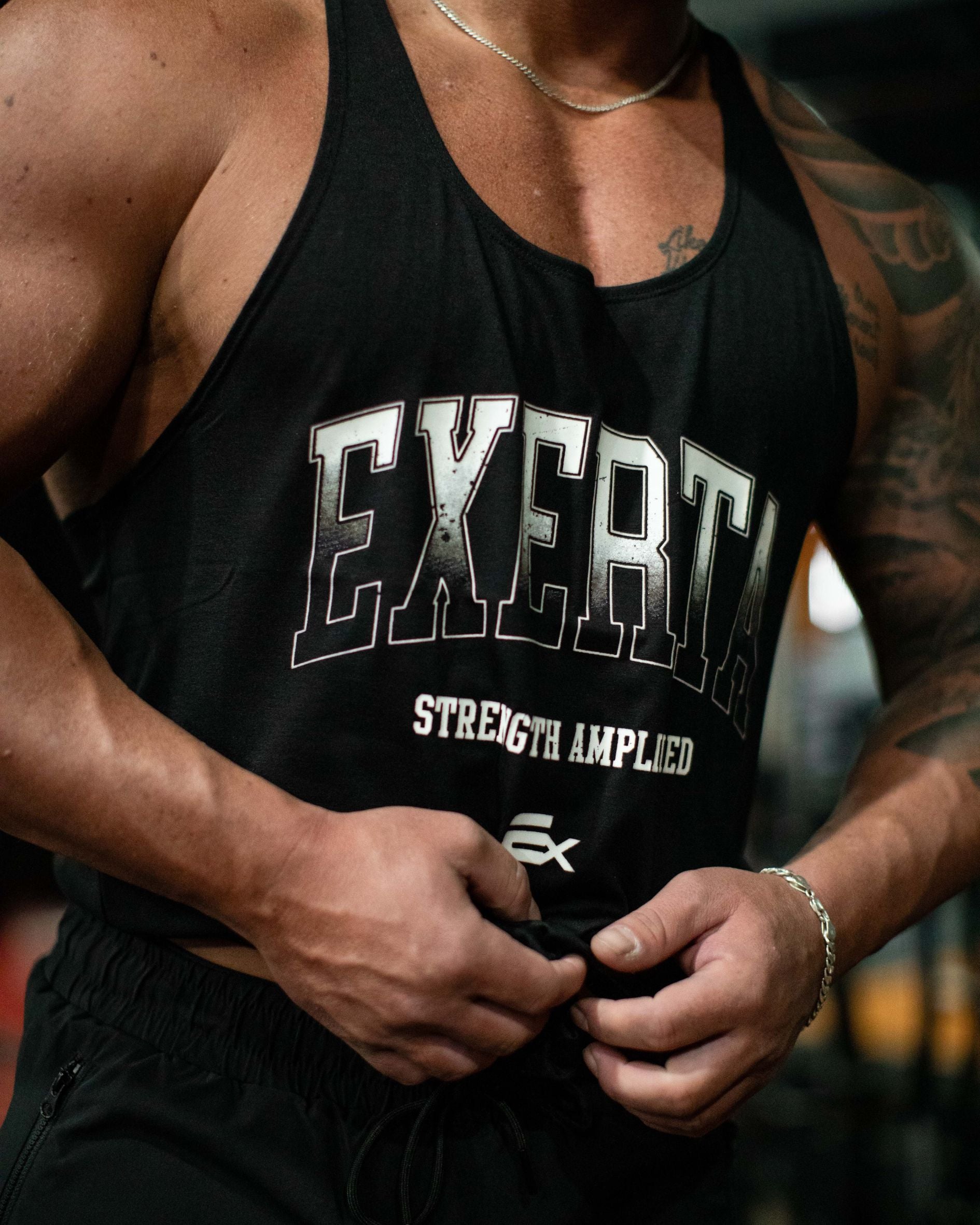 Exerta Stringer - Black