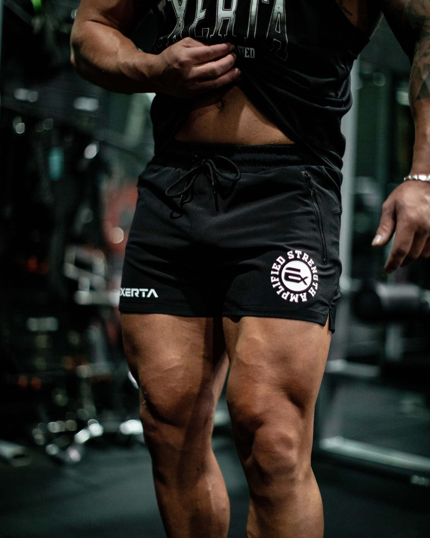 Exerta QuadFlex Shorts - Black