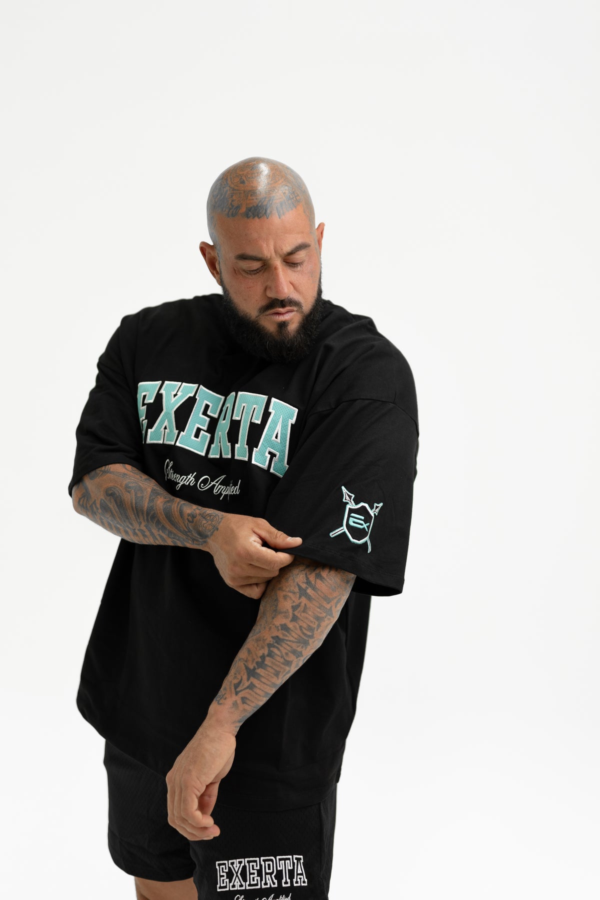 Exerta Everyday Tee - Turquoise