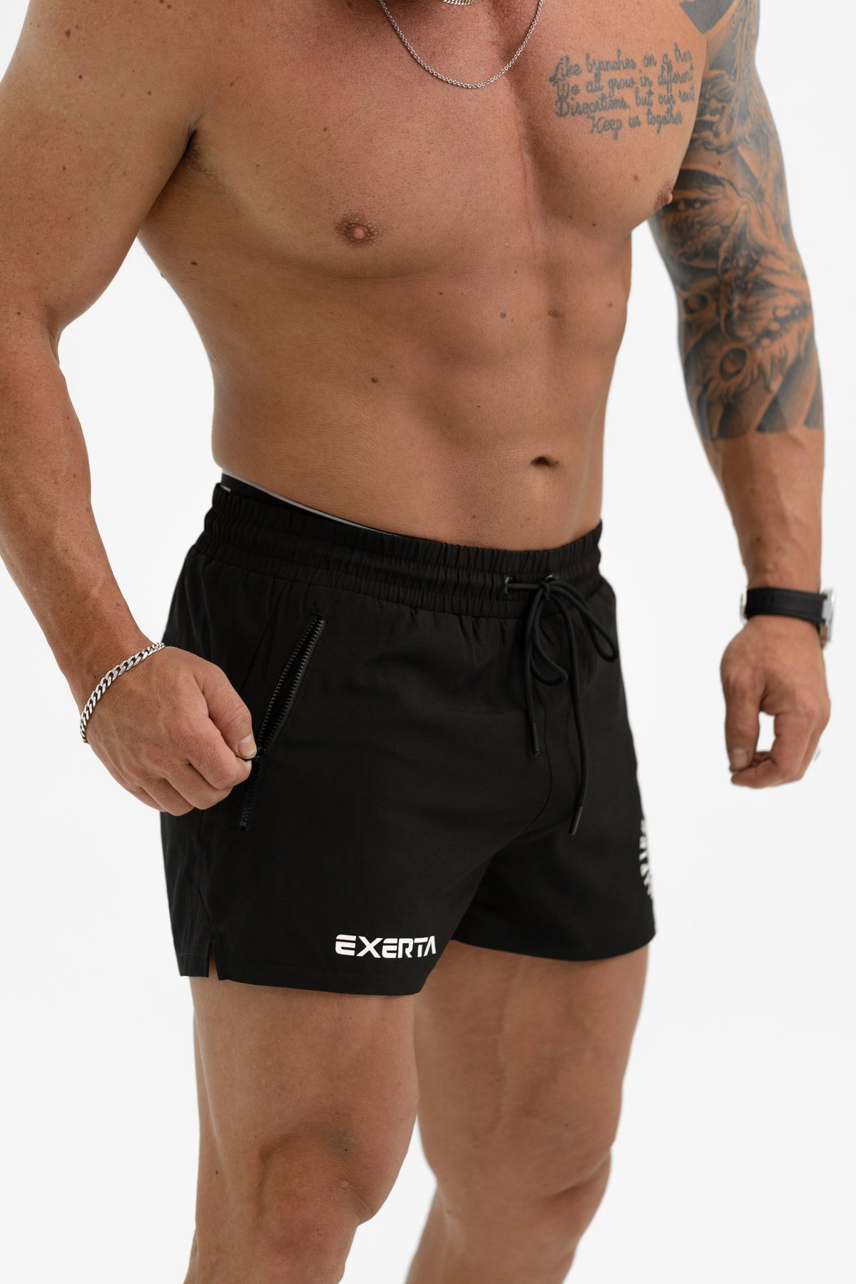 Exerta QuadFlex Shorts - Black